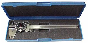 6&quot; BLACK FACE DIAL CALIPERS