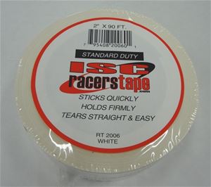 WHITE 90&#39; RACERS TAPE
